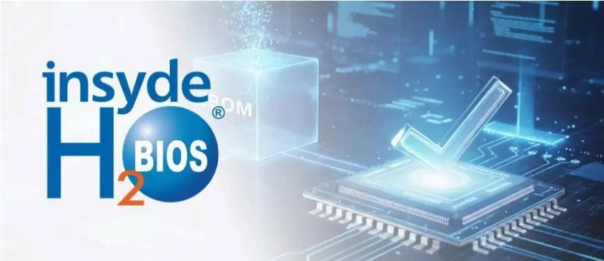 InsydeH2O UEFI BIOS supporting secure firmware and CRA compliance for embedded systems.