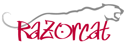 Razorcat logo, provider of embedded software testing tools, distributed by Logic Technology in the Benelux